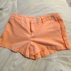 Womens ORANGE cute short sz 12